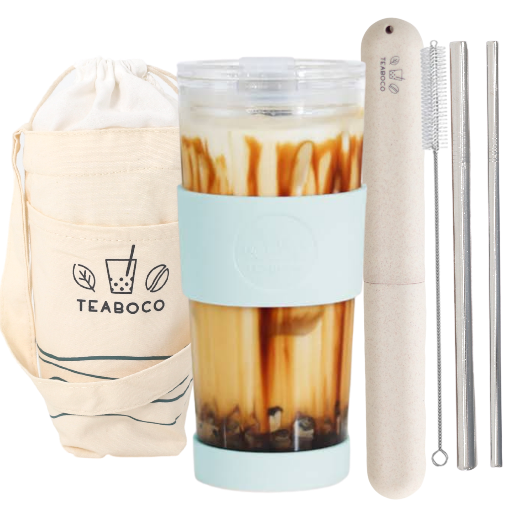 Reusable Boba Cup - The Complete Boba Tea Tumbler Kit – mybubbli